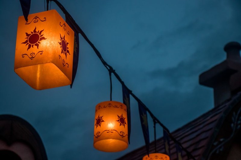 Galvanized Metal Candle Lantern